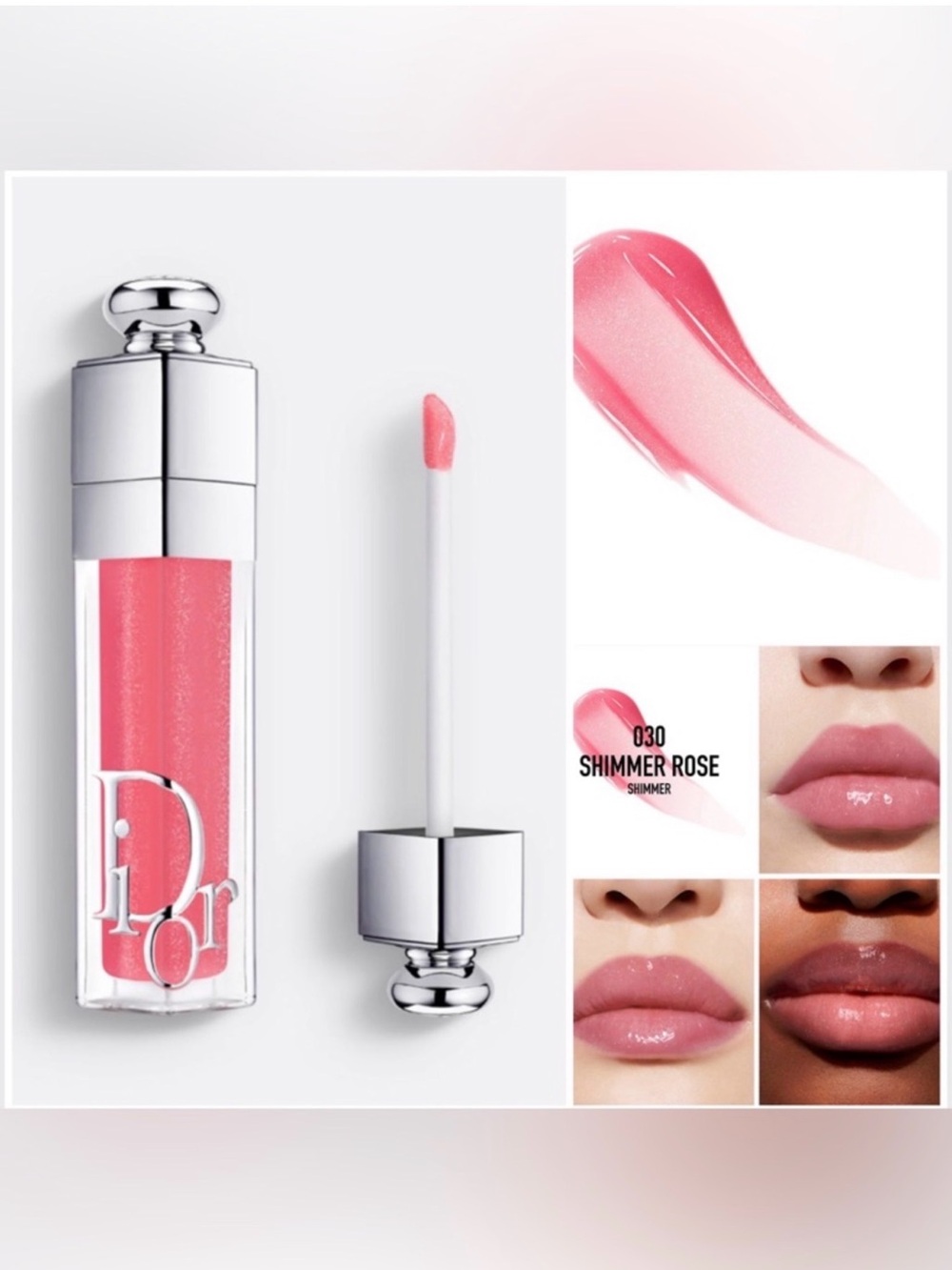 Dior Lip Gloss - Shimmer Pink (030)